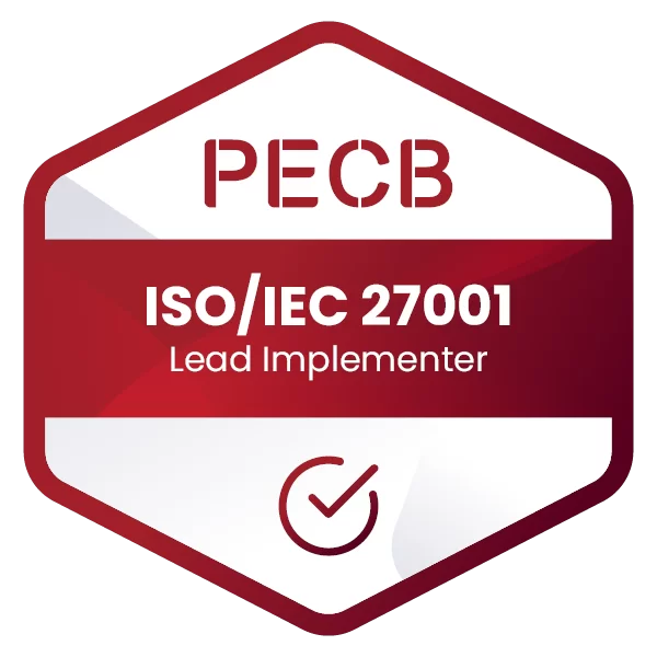 ISO 27001 Lead Implementer certification credential